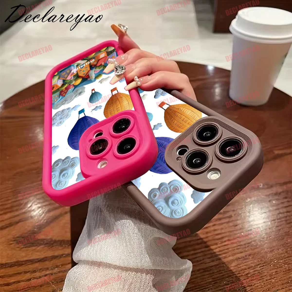 DECLAREYAO حافظة رفيعة من مادة TPU الناعمة لهاتف Google Pixel Pro 8 8A 7 مقاومة للصدمات