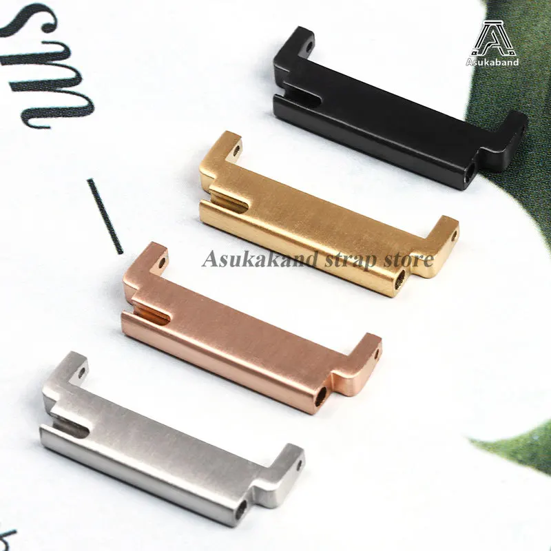 2pcs Quick Release Watch Strap Adapter Watch Accessories 18mm To 20mm 22mm,20mm To 18/20/22mm,22mm To 22mm Silver Pins Connector - view 3