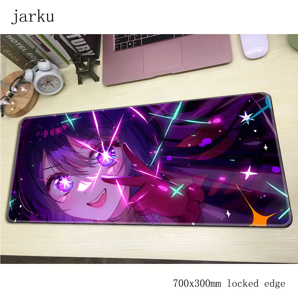 

Ai Hoshino большой игровой коврик для мыши игровые аксессуары HD принт офисная компьютерная клавиатура коврик для мыши ПК геймер коврик для ноутбука