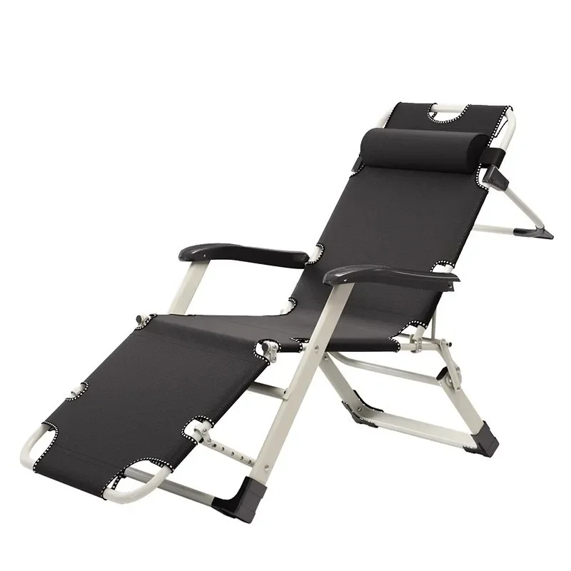 

Household GoodsFolding Recliner For Lunch Break Office Nap Bed Household Balcony Sit And Sleep Outdoor Backrest Chair