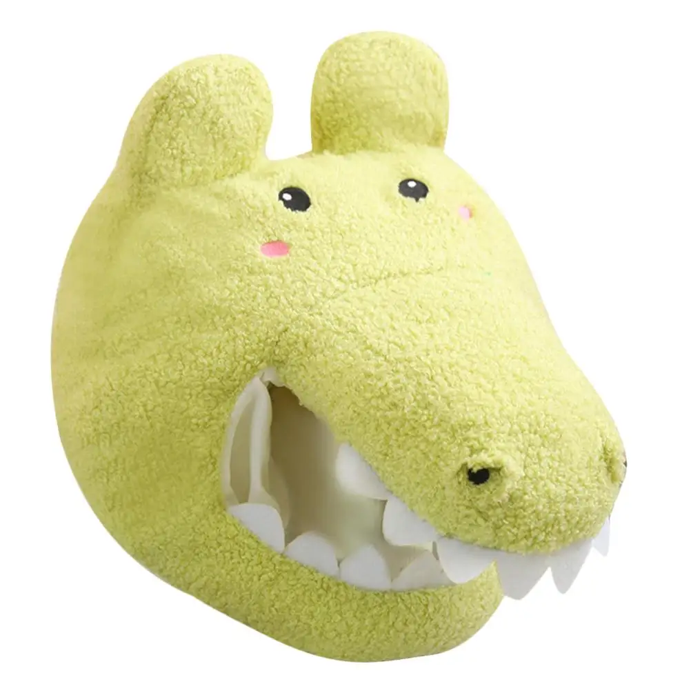 

Alligator Headgear Animal Hat Novelty Costume Halloween Party Prop Kids Adult Soft Cartoon Photography Festival
