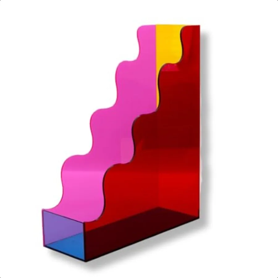 Ban.do милый акриловый держатель для файлов красочный настольный органайзер для классной комнаты офис почтовая бумага для хранения писем цветной блок