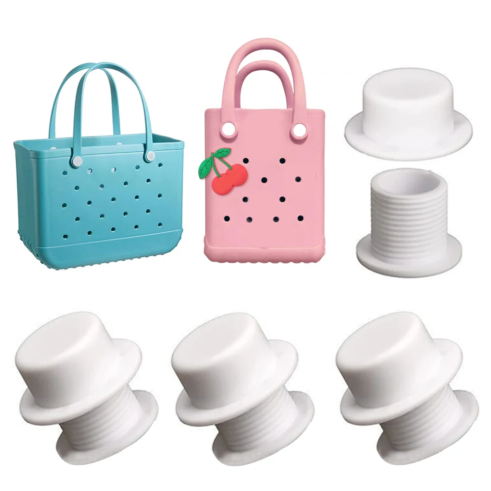 Bogg Bag Replacement Buttons For Handle Strap Rotating Nut Color Plastic Buckle Bogg Bag Accessories Tote Bag Buttons Beach Bag