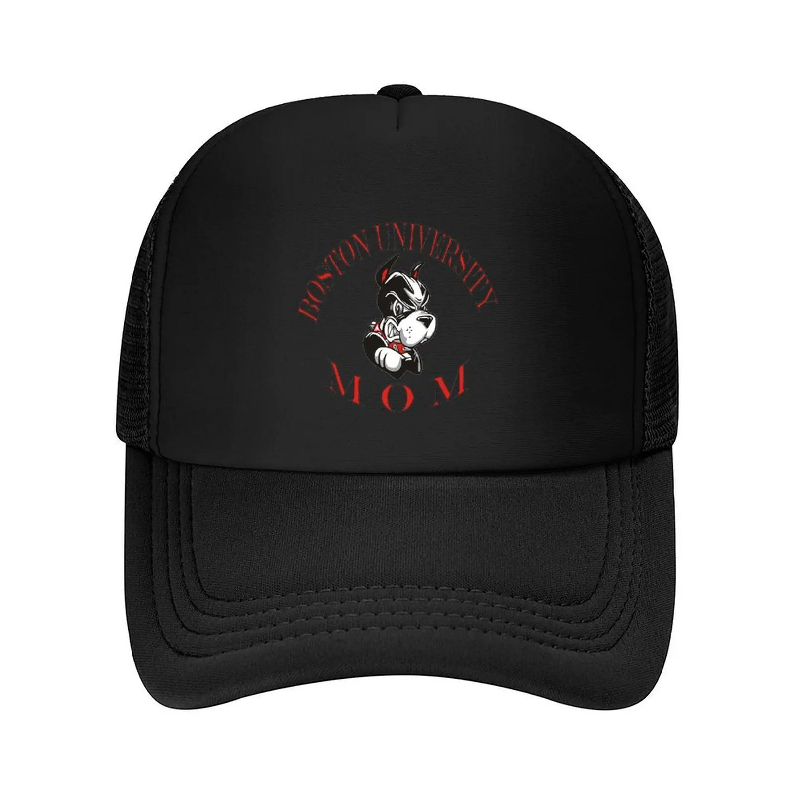 

Boston University Mom Baseball Cap Bobble Hat golf hat genuine Snap Back Hat black Caps Women Men's
