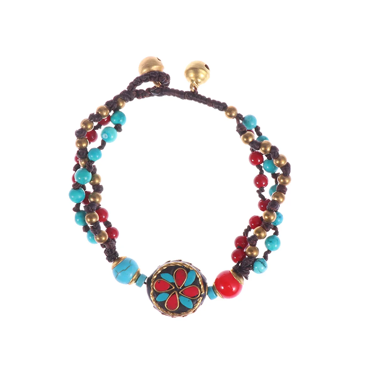 

Ethnic Style Bracelet Handmade Adjustable Woven Design For Women Men National Fashion Jewelry Gift Party Holiday Wear