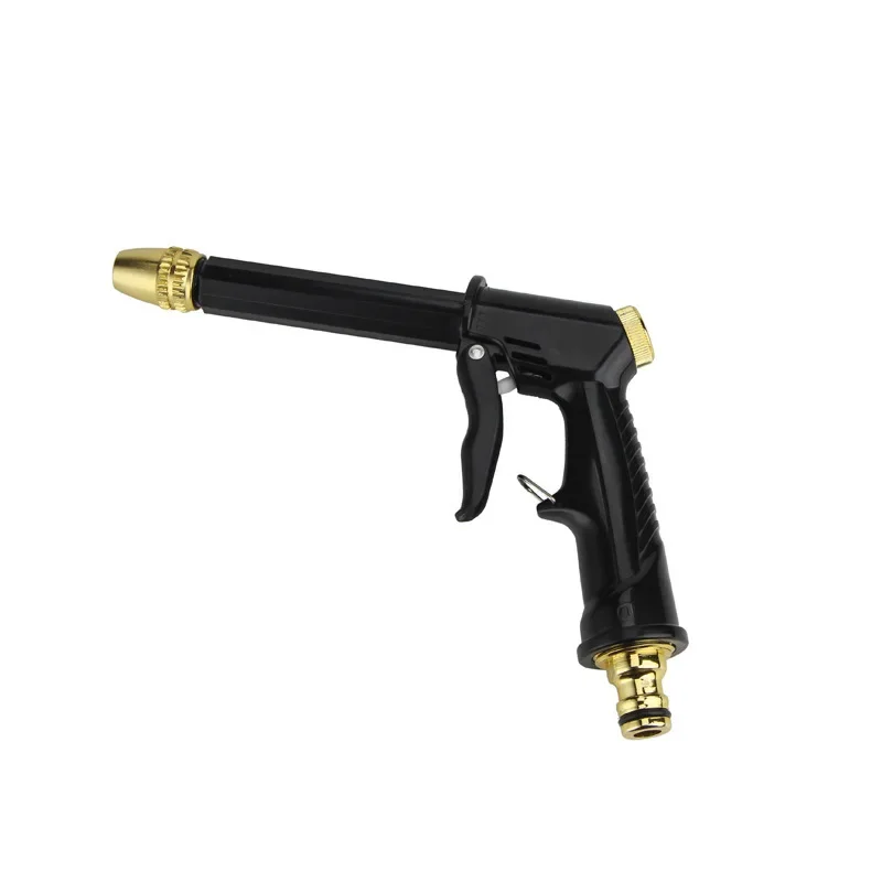 Portable High-Pressure Water Gun Cleaning Car Wash Machine Garden Watering Hose Nozzle Sprinkler Foam Thread Quick Connector