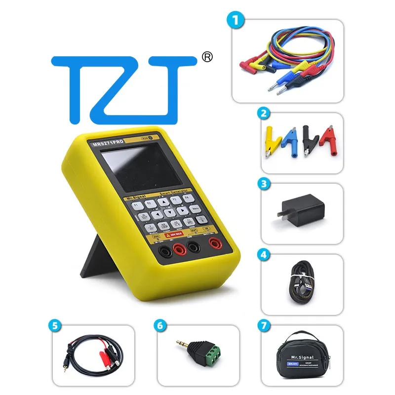 TZT MR9271PRO Multifunctional Signal Generator 4-20mA HART Communicator Simplex/Duplex Mode for Modbus Debugging