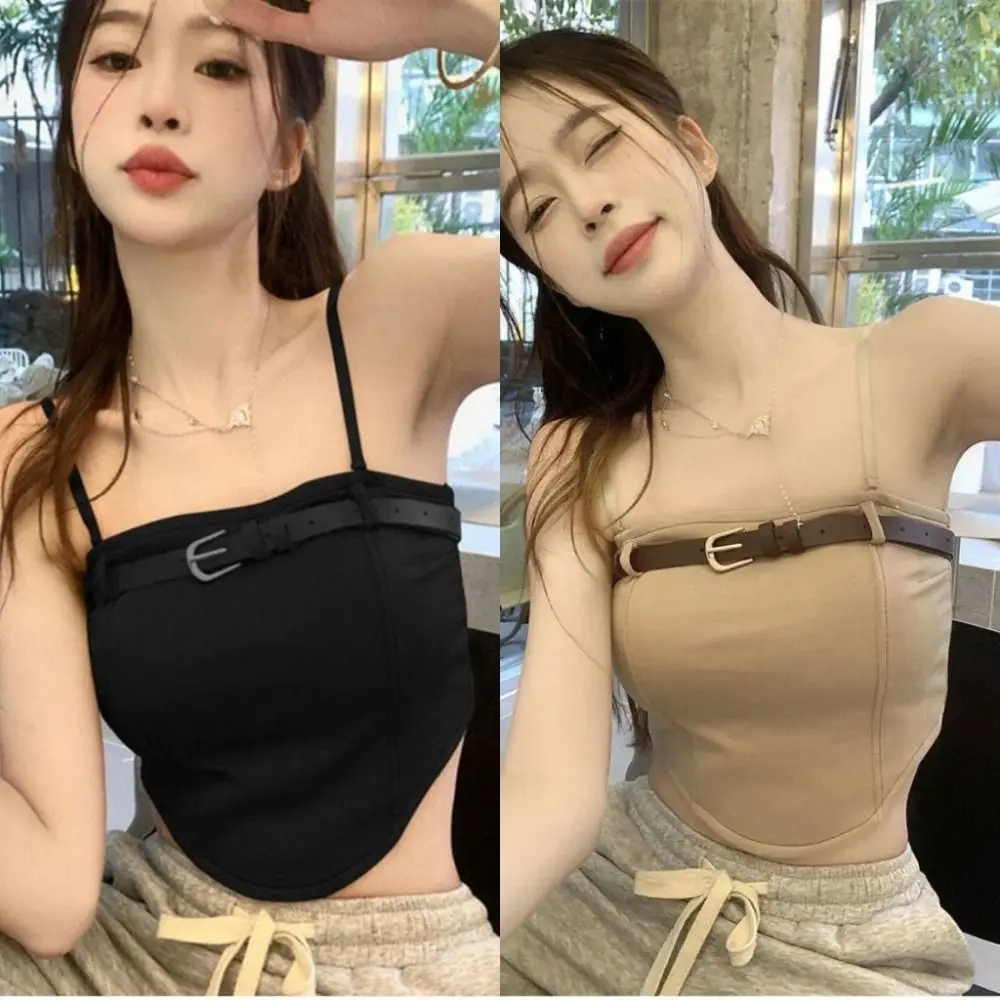 Slim Camisole New INS Hip Hop Women\'s Top Niche Summer Tube Top