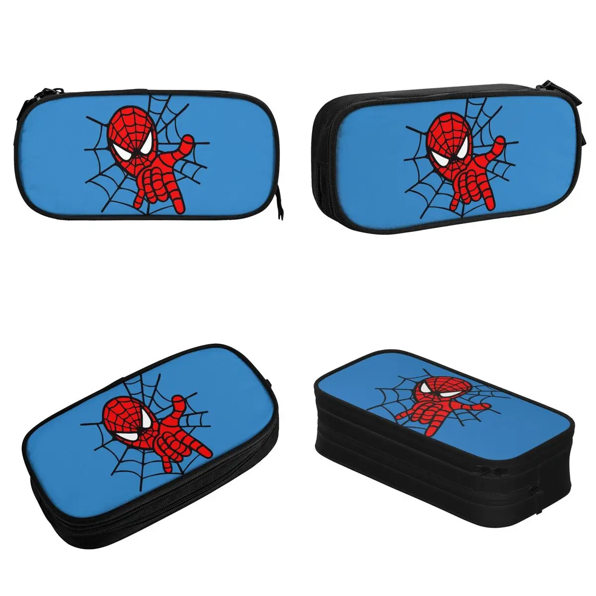 New Spider Man Pencil Cases Pencilcases Pen Box Kids Big Capacity Bags School Supplies Cosmetic Stationery