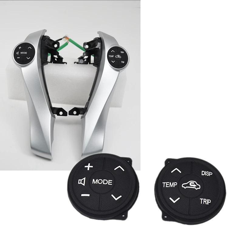 

1 пара многофункциональных кнопок на руль Prius C Aqua Button для Toyota Prius 30 XW30 2009-2015