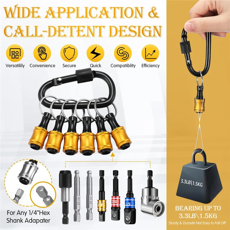 Most-18Pcs Bit Hold…