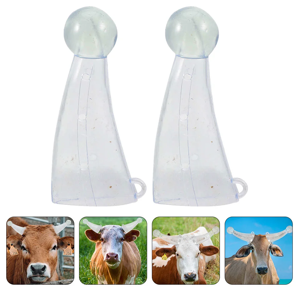 Horn Protective Cover Farm Accessory Tools Horns Cattle Silicone Durable Silica Gel Protector Cow Protection Calf