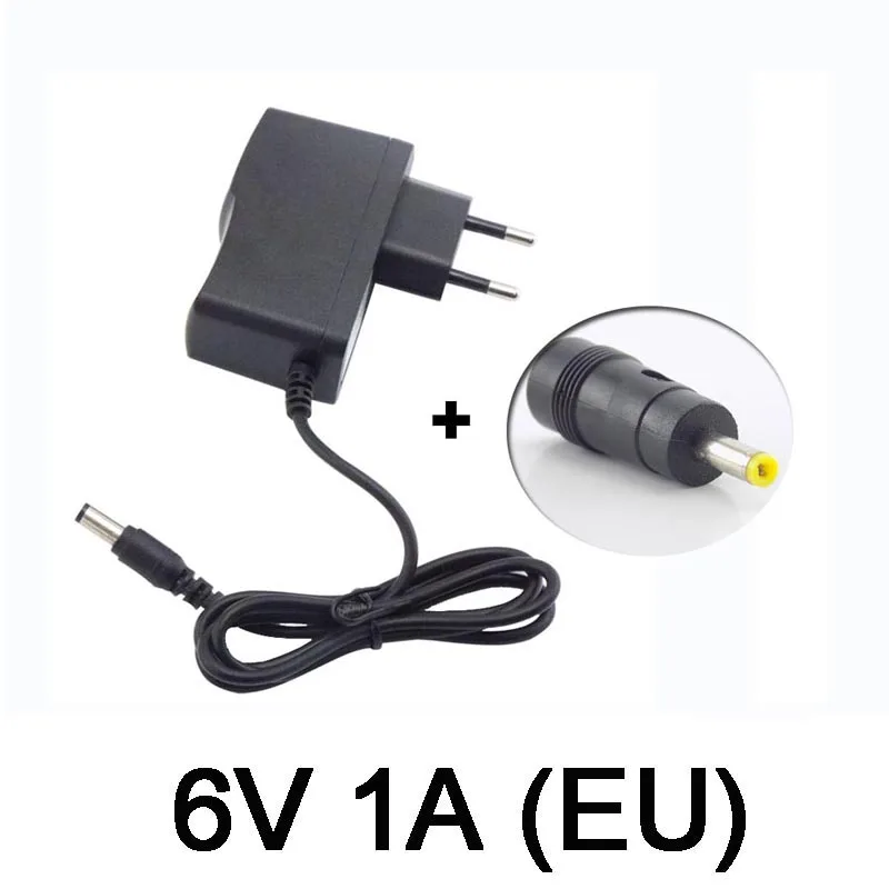 6V 1A 1000mAh AC DC Power Supply Adapter Converter Wall Charger For Monitor LED Strips Light CCTV Router 5.5mm*2.5mm A5
