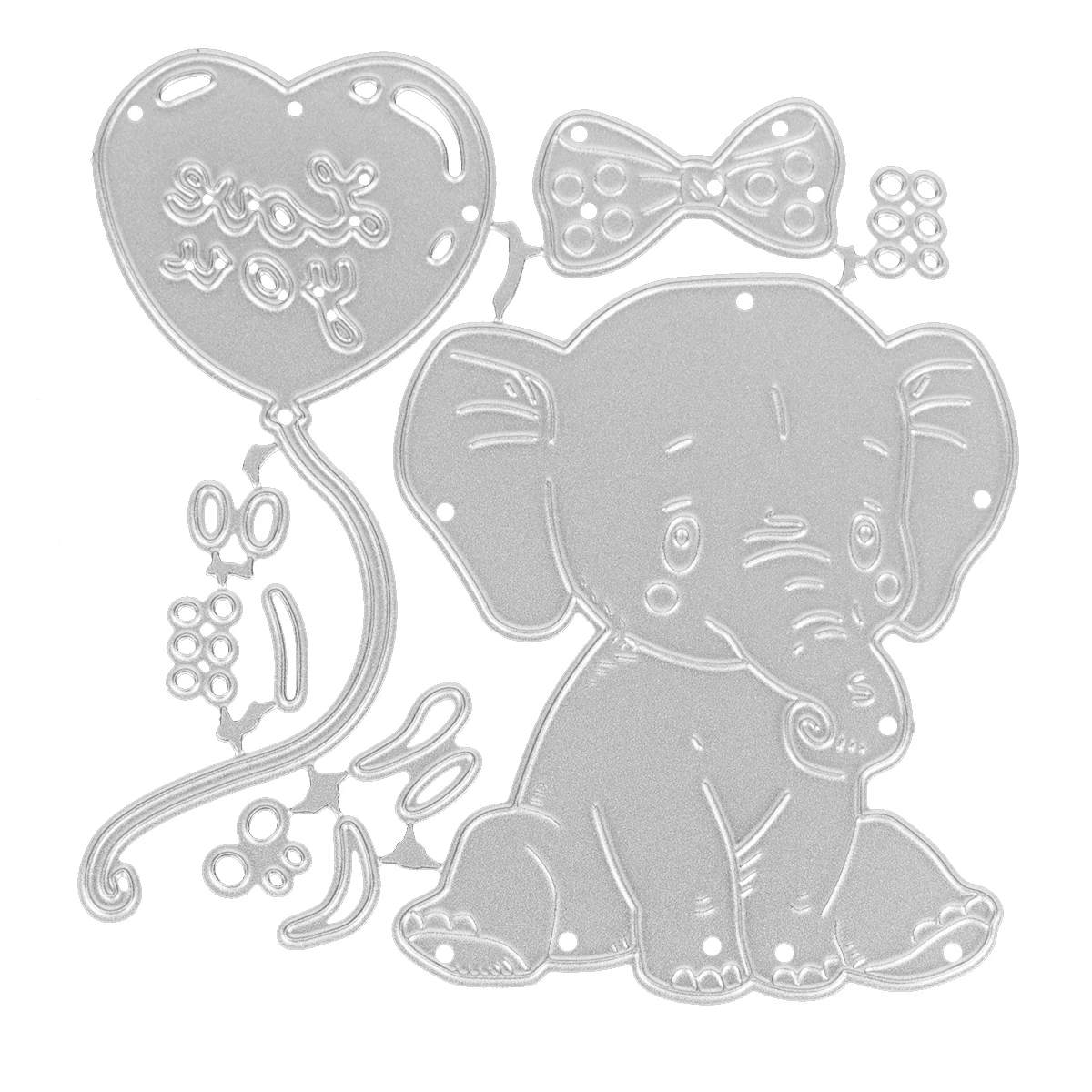 Baby Baby Baby Elephant Elephant szablony do wycinania dekoracyjne wytłaczanie do scrapbookingu szablony do wycinania rękodzieła