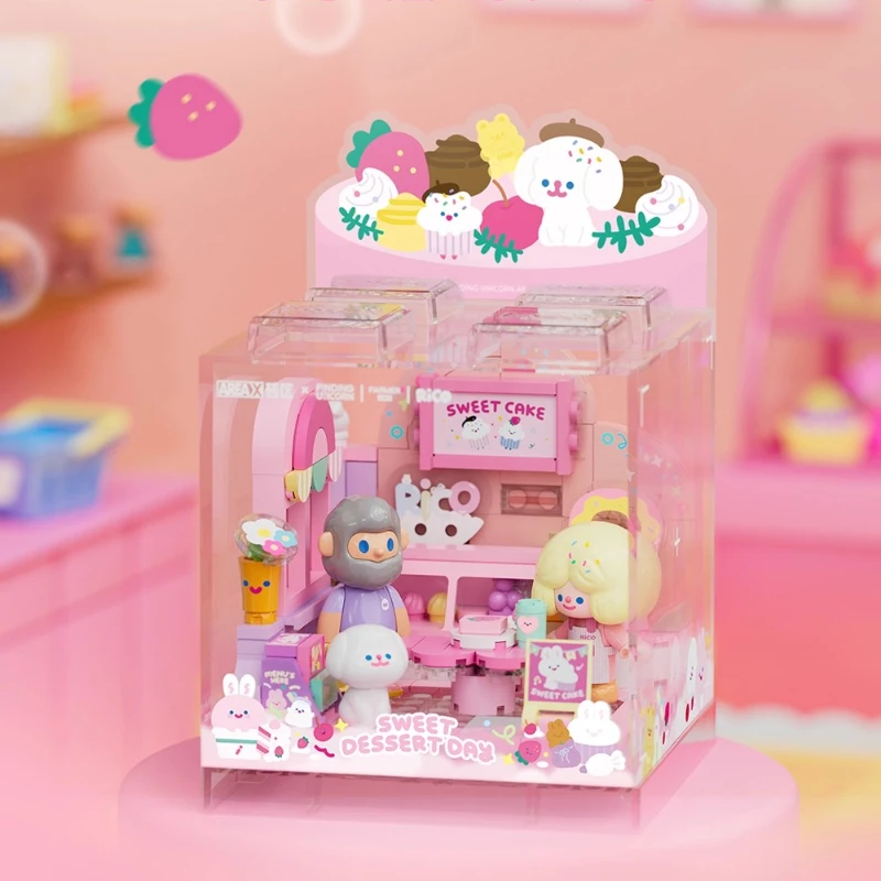 

AREAX Bricks Unicorn Hunter FARMER BOB & RiCO Holiday DIY Building Blocks Creative Toy Gift