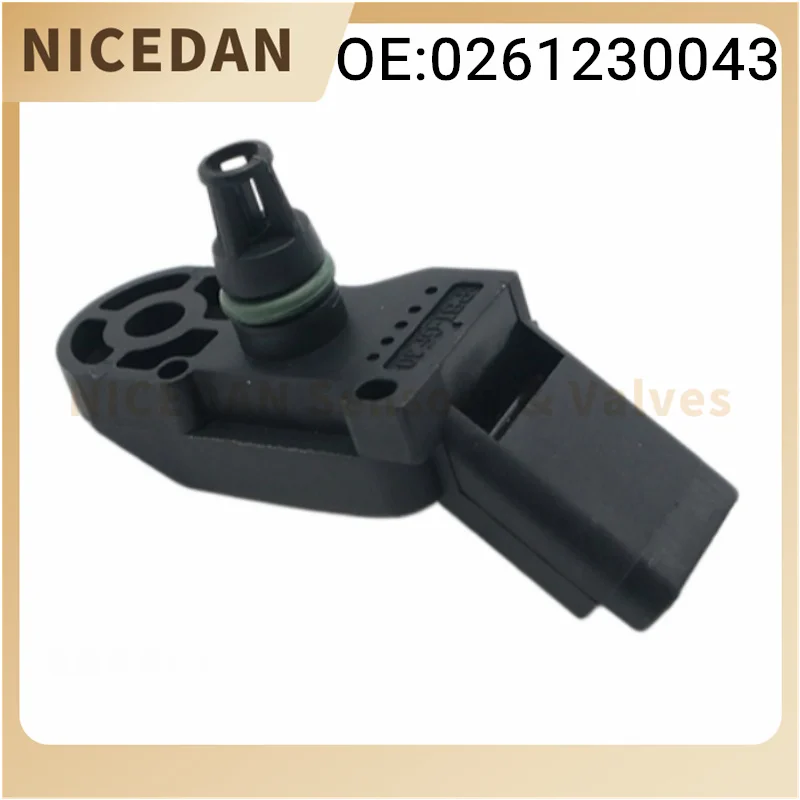 Nuevo Sensor de Presión Absoluta del Colector (MAP) para Citroën Berlingo C2 C3 C4 Xsara Peugeot 206 207 306 407 407 807 Partner 0261230043