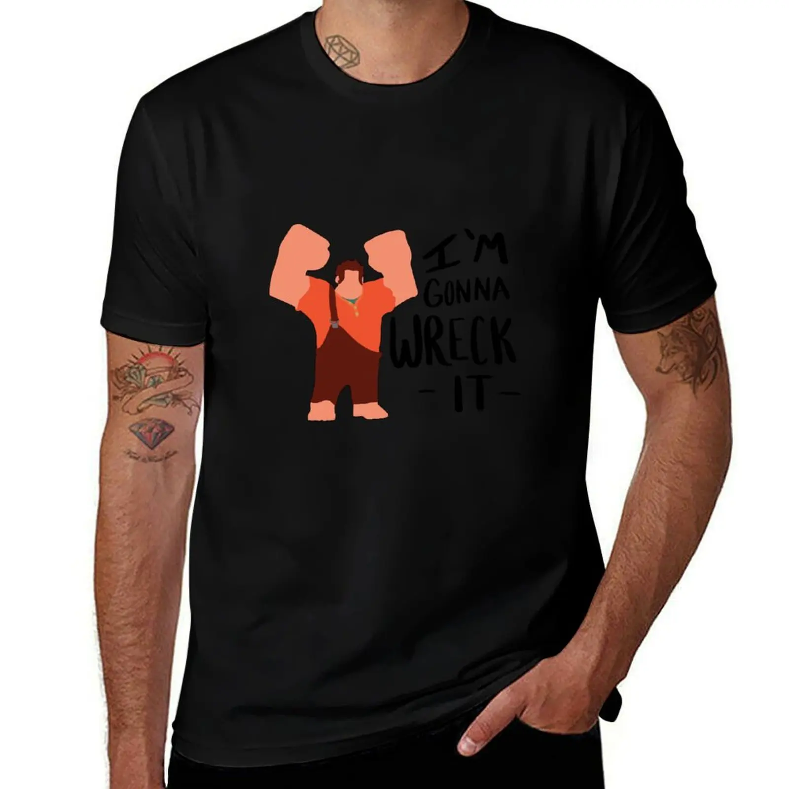 I'm Gonna Wreck it T-Shirt Quick Dry Training Short Sleeve Tee T-Shirt
