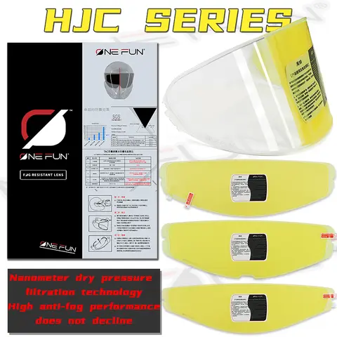 RPHA11/70 Anti Fog Compatible with HJC RPHA11/70 HJ26 Marvel DC I70/10 HJ32 Visor Helmet Pin Anti Fog Lock Snap On Visor Inserts