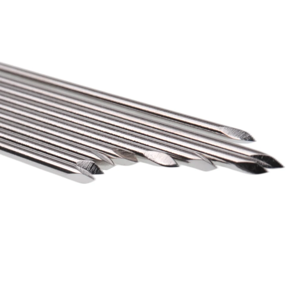10pcs Kirschner Wire Pins Trocar One Ends Veterinary Tools 0.8 X 100mm/1.0 X 110mm/1.0 X 130mm
