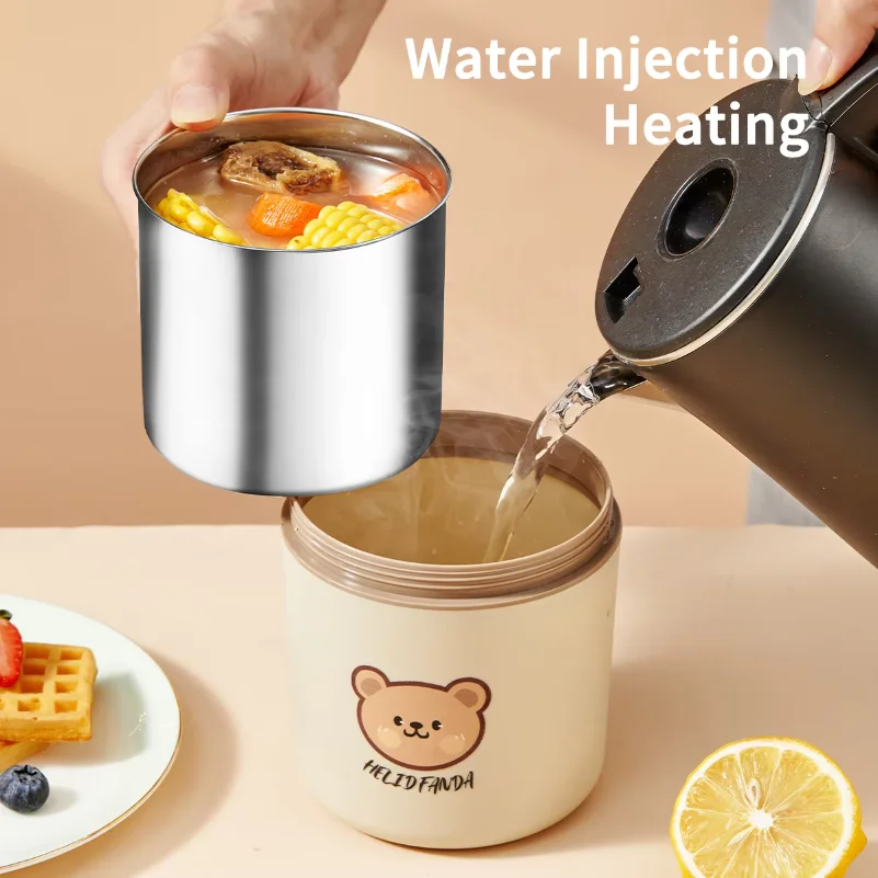 Portable Insulated Lunch Box 3 - Food Storage Oven Safe ulasan dan harga
