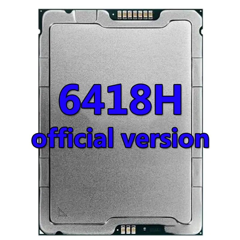 Xeon Gold medal 6418H version CPU 60MB 2.1GHZ 24Core/48Thread 185W Processor LGA4677 FOR C741 Server Motherboard