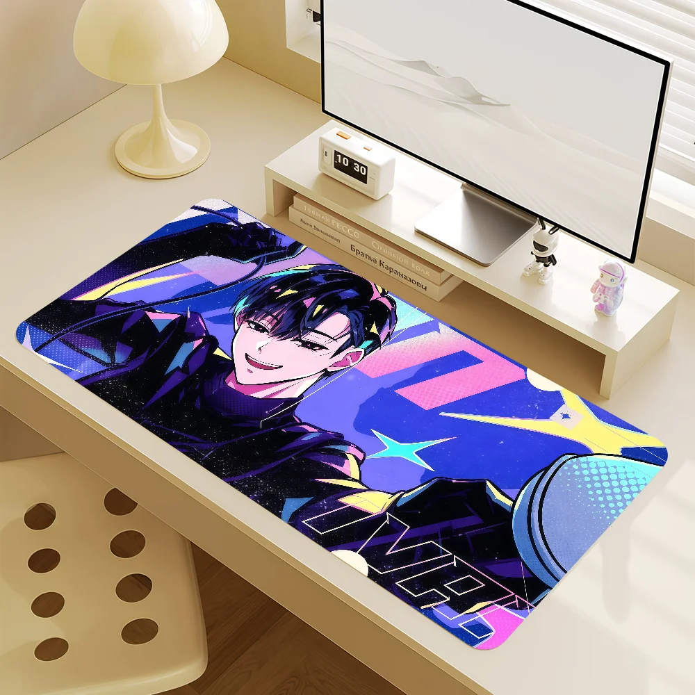 Mouse Pad MousePad Non-slip Lockedge Office Student Gaming Thickened Large Stage Animation A-Alien Writing Pad Music Cushion