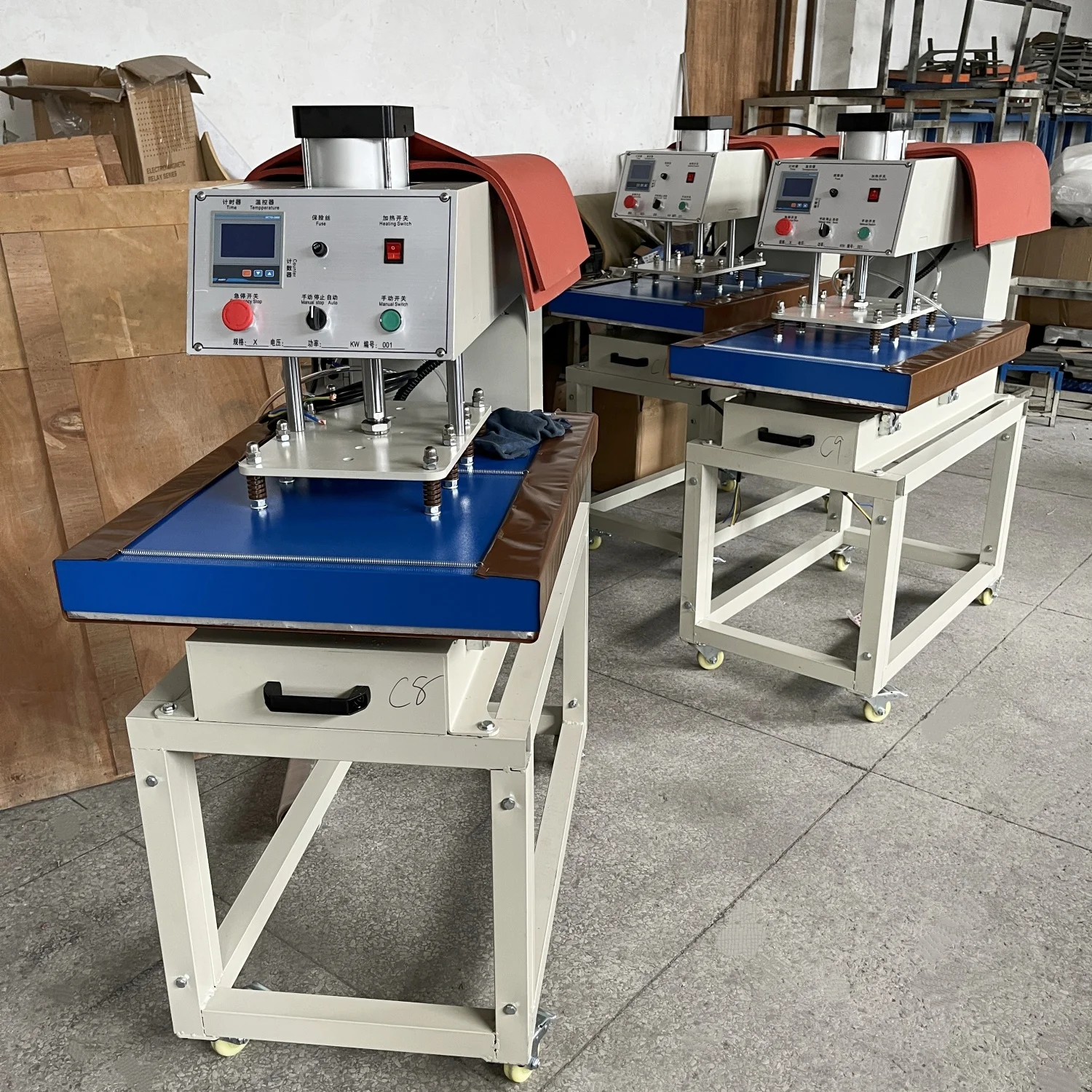 Discount Price Factory Manufacture Single Station Swing 60x80 80x100 Pneumatic Heat Press Machine CE Certificated