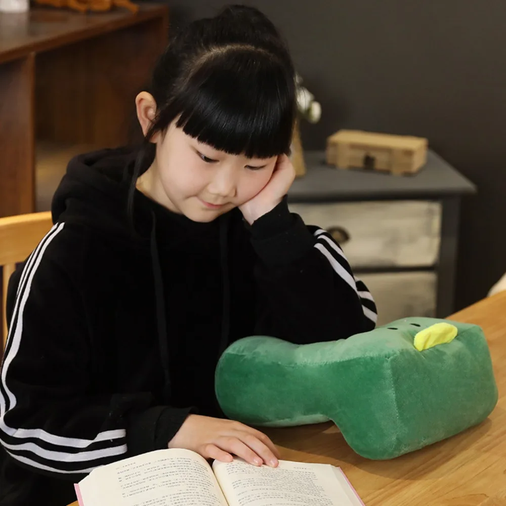 Comfortable Cartoon Nap Pillow Hollow Hole Animal Pattern Sleeping Pillow Soft Wear Resistant Neck Support Office
