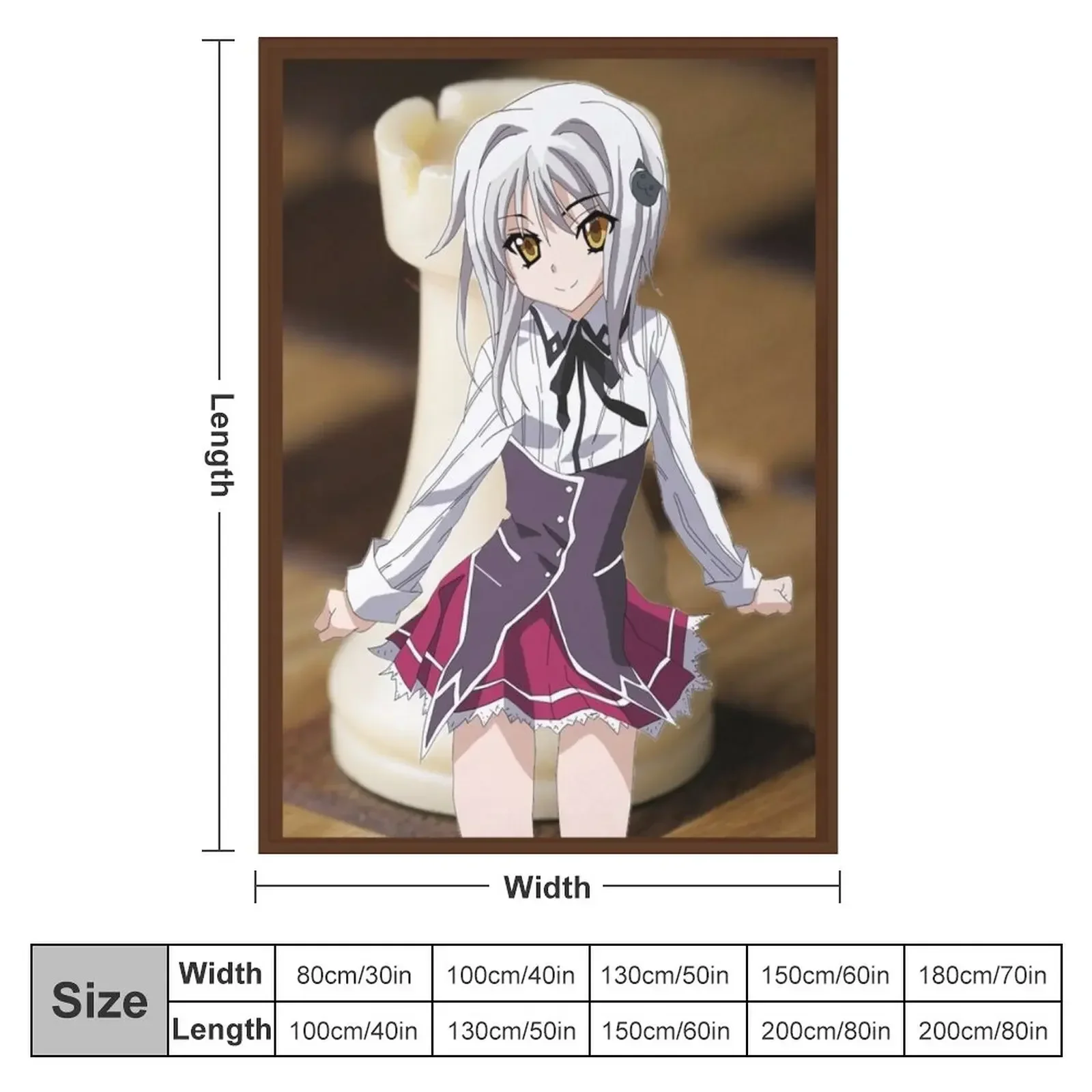 Koneko - High School DxD Throw Blanket Soft Big Extra Large Throw heavy to sleep Luxury Blankets