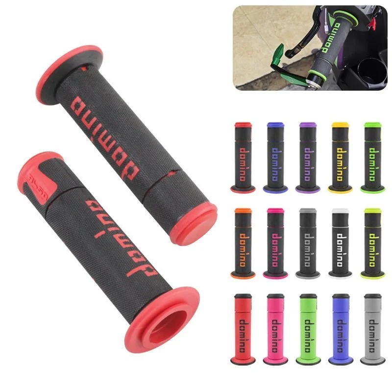 22MM Moto Grip Gel Rubber Motorbike Part Handle Bar Gel Hand Dirt Pit Bike Handle Bar Motocross Handlebar Motorcycle Grips