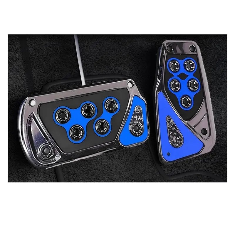 A82M-Non-Slip Anti-Slip Car Pedal Covers For Automatic Transmission Foot Treadle Set