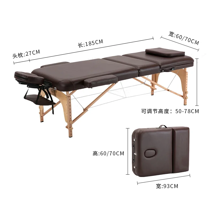 Simplicity Portable Massage Liege Hair Salon Beds Furniture Hydraulic Stretcher Pink Bed Lashists Katlanır Yatak Person Table