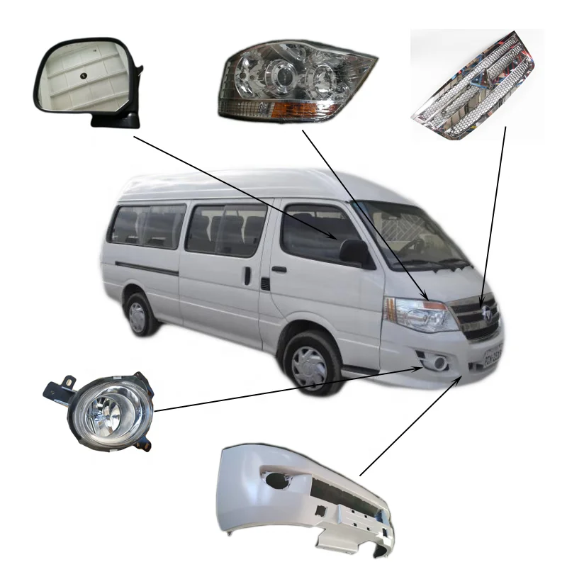 Original CS1 CS2 Foton Mini bus  foton view spare auto parts