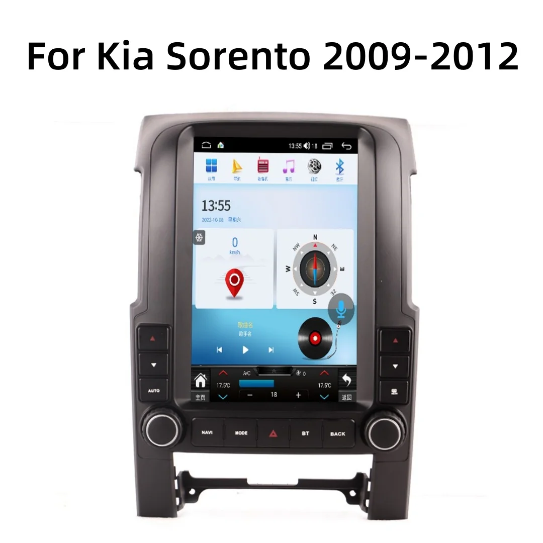 

12.1 Inch Android 13 System For Kia Sorento 2009-2012 Multimedia Video Player Stereo Auto GPS Navi DSP Carplay Audio Stereo