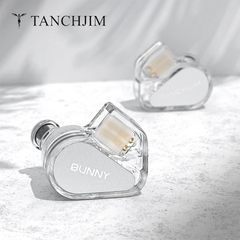 سماعات TANCHJIM BUNNY DMT 4 Ultra in Ear سلكية HIFI مع فتحة دائرية للعبة والرياضات الإلكترونية TYPE-C