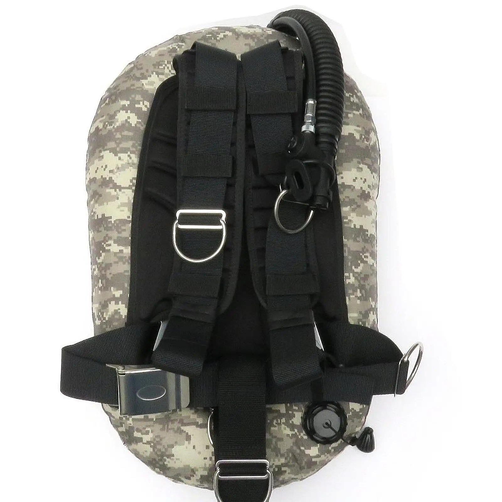 Diving Buoyancy Compensators Steel Backplate Tough 3mm Plate Universal BCD Hardware for Cold Water Technical Use