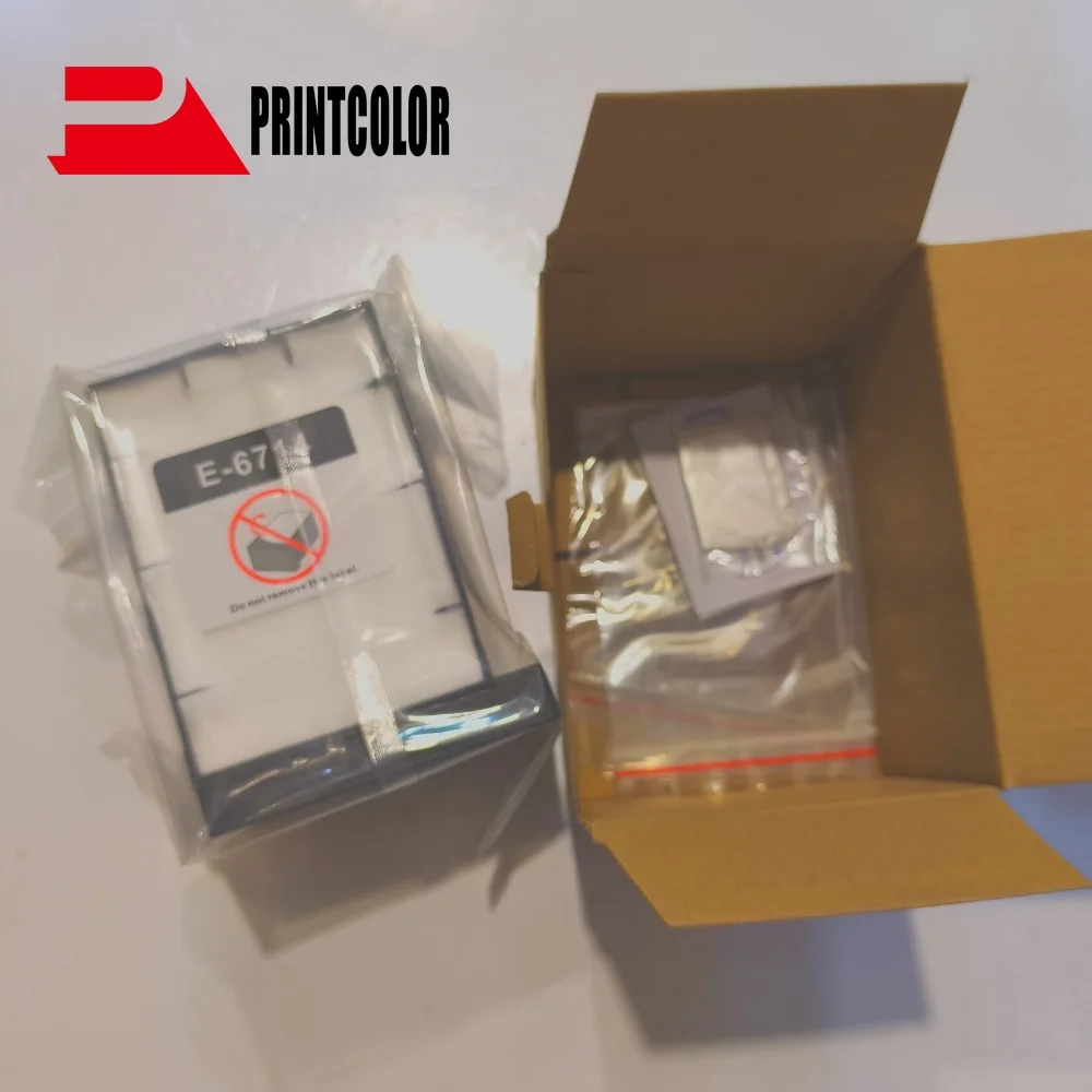 

T6714 Коробка для обслуживания Epson WF-C8690 WF-C8690DWF WF-C869R WF-C8610 WF-C8190 WF-C8190DW C13T671400 T671400 Резервуар для отработанных чернил