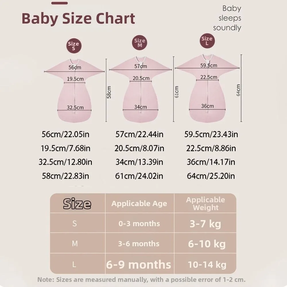 Swaddle en Modal pour bébé, Style rendu, résistant aux coup de pied, rebond élevé, haute élasticité, tissu respirant, résistant aux chocs