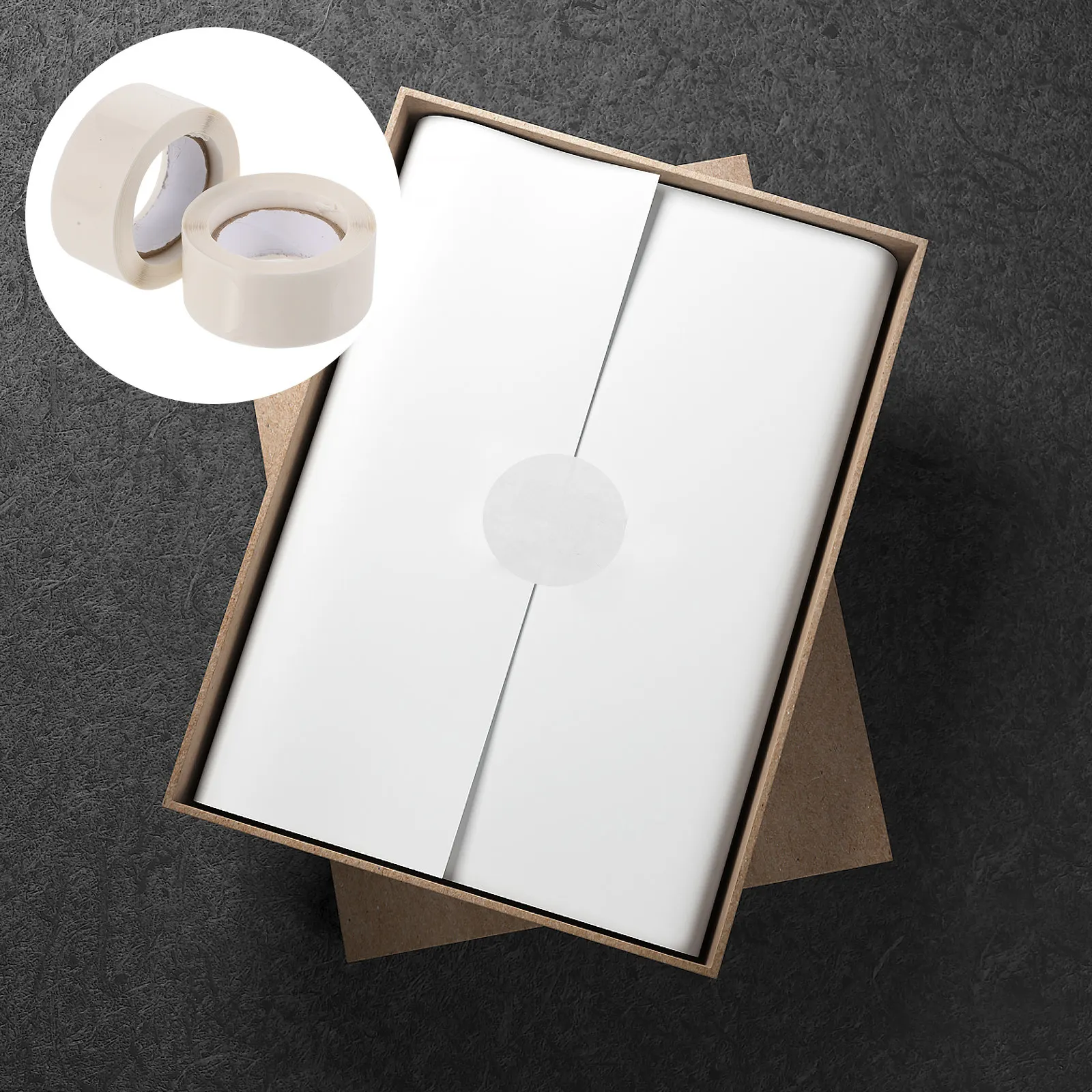 

1000 шт. прозрачных круглых этикеток-наклеек с клеевым слоем для подарочных пакетов, упаковки печенья, школьных заметок, классификации на кухне