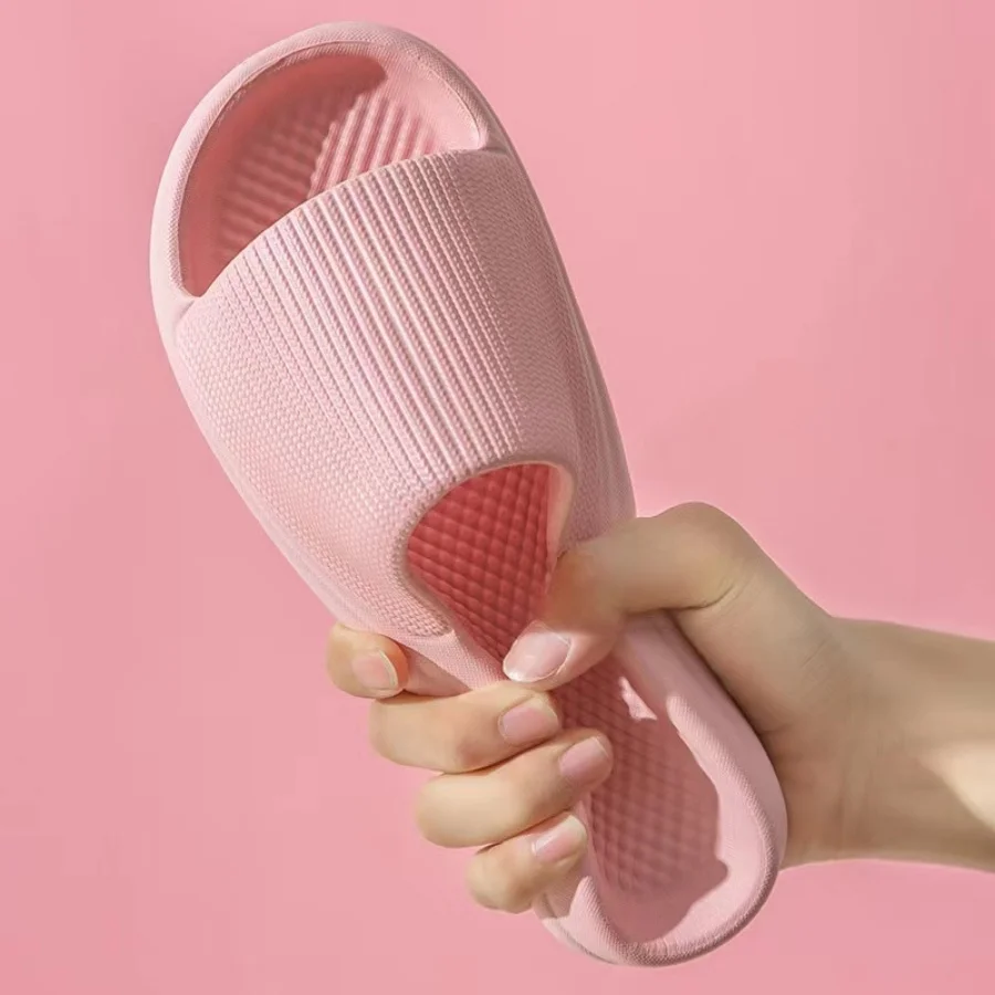 Soft Sole Massage Shower Shoes for Women Men Couples Waterproof Non-slip Home Leisure Fashion Bathroom Slippers