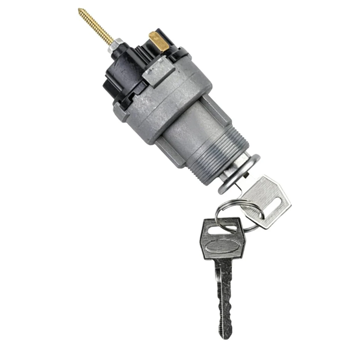 Ignition Switch Lock Cylinder With 2 Keys Set Fit For Ford Falcon Mercury Caliente C5AB-11572-A C5AZ11572A C5AZ11572B C5AZ11572C