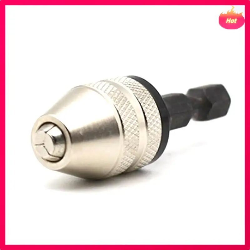 عرافة تشاك مفك البراغي بدون مفتاح شنيور يعمل بالبطارية محول المحرك الكهربائي المشبك تشاك تركيبات عرافة 0.5-3.6 مللي متر