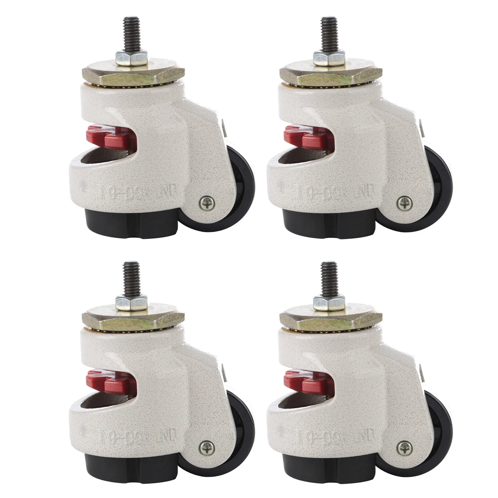 Caster Wheel Level Adjustment Caster Threaded Stem Industrial Roller Wheel Caster Heavy Duty Caster Level Adjustment Caster