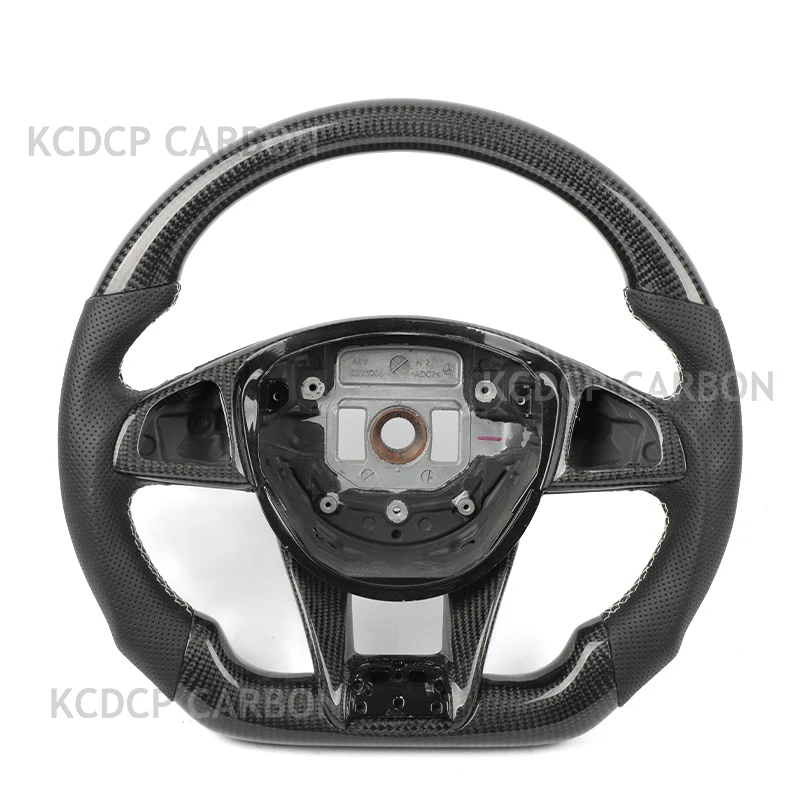 

Carbon Fiber Steering Wheel For Benz C200 C180 C63 C300 808 W204 W205 SLK GLK GLC GLE E63 G63 G65 C190 Steering Wheel 2015-2018