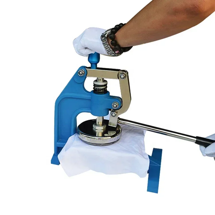 Tagliatrice manuale per campioni di cotone con taglierina rotonda per tessuti 10/50/100CM2 per tessuti