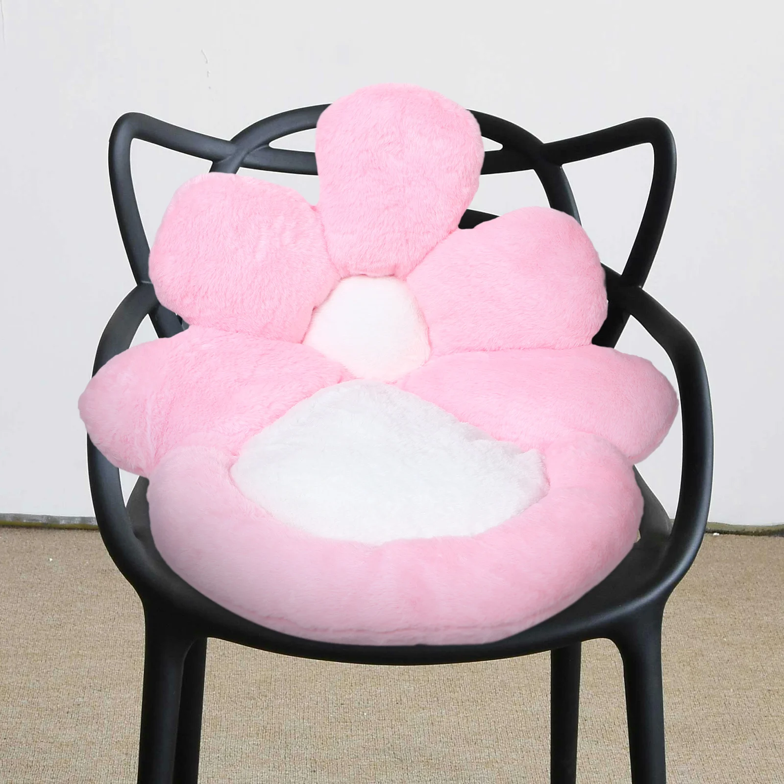 

Cute Flower Stool Cushion Office Seat Cushion For Dorm Desk Chair Non-Slip Dining Room Kitchen Chair Pad Comfort Support