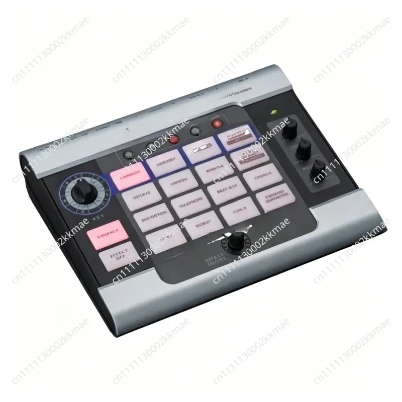 16 studio level effects, battery powered, used for streaming and recording voice processor reverb,