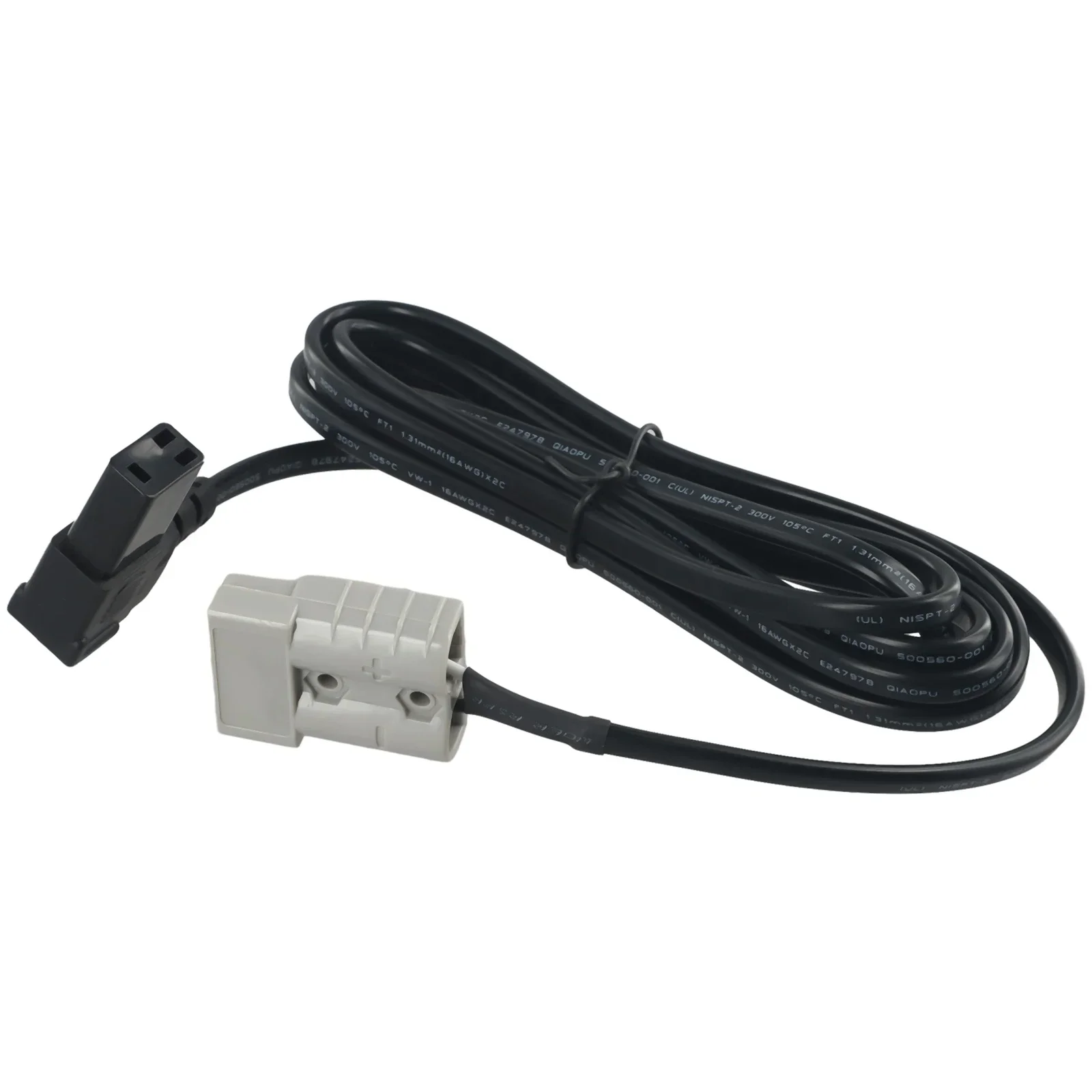 1PCS 12V 180cm Refrigerator Cable Extension Power Cord 16AWG 50a for Power Plug Cord Set Charging Cable Replacement
