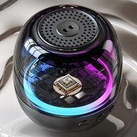 Protable Mini Bluetooth Speaker RGB Lamp Voice Box Fidget Spinner Ring Subwoofer Wireless Sound Box Bluetooth Caxia De Som Tower