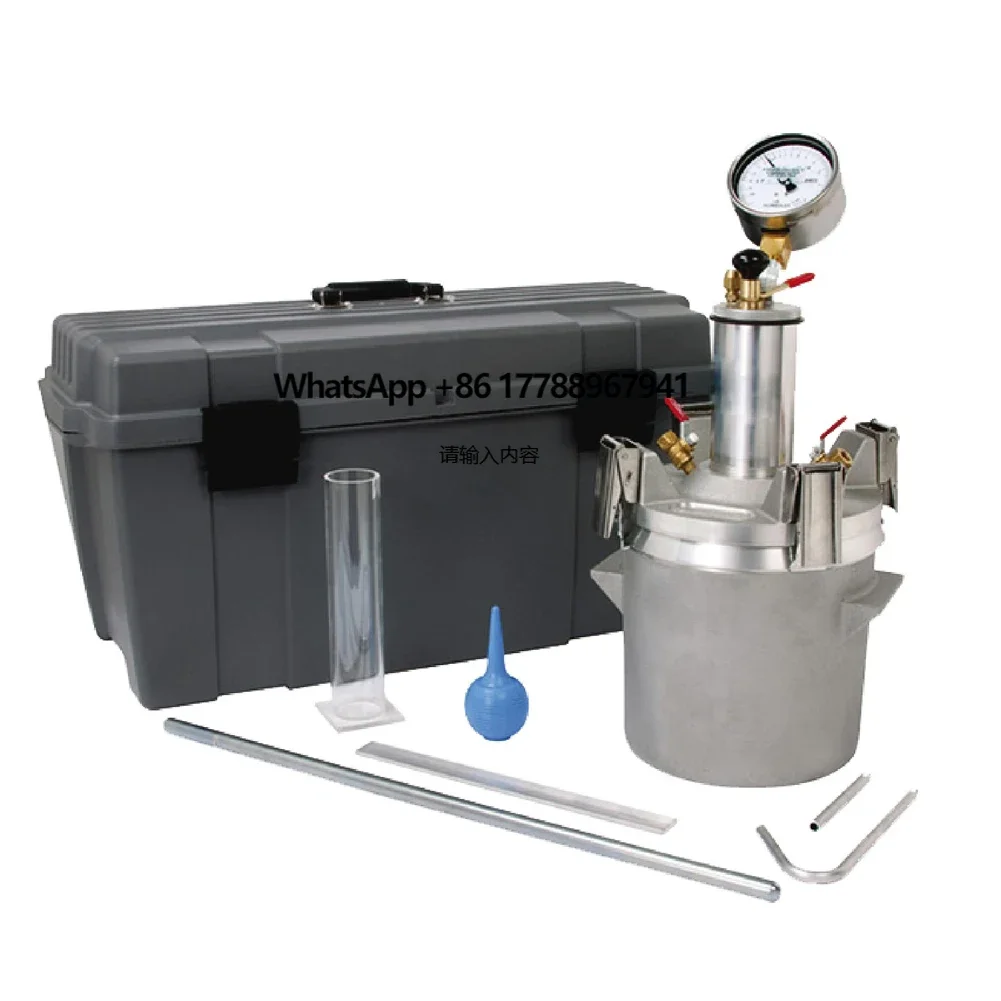 

7L Indicator Air Content of Mortar Entrainment Concrete Pressure Meter Volume Measuring Test Instrument